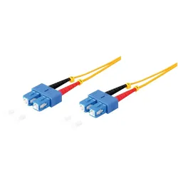 LWL Patchkabel Duplex SC/SC OS2 2,0m