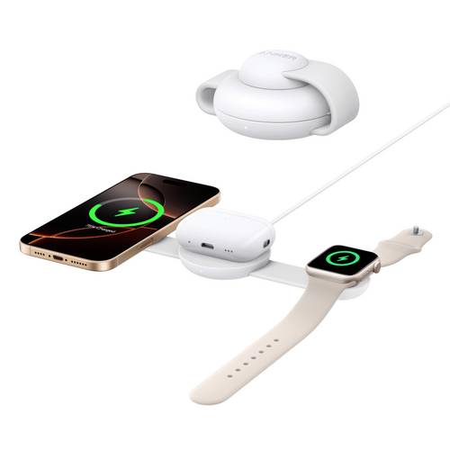Anker Ladeadapter MagGo Wireless Charging Station wt B25M8H21 Weiß