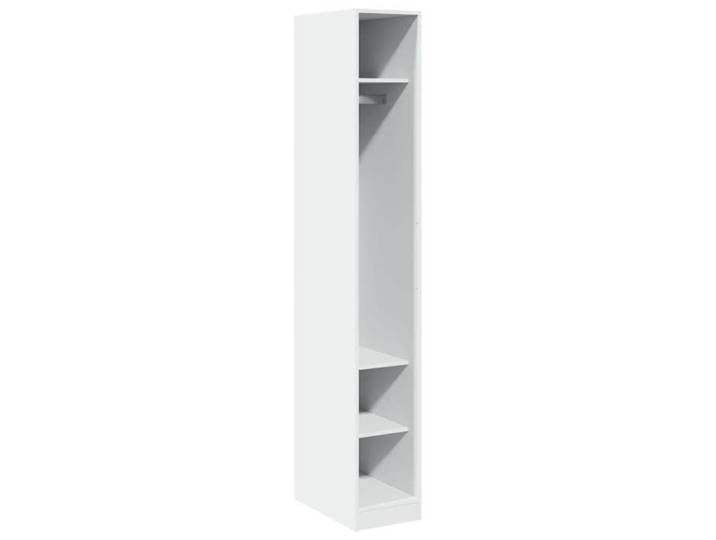 Armoire MGH - Garde-robe Chambre - Blanc 30x50x200 cm - Bois d'ingénierie M293