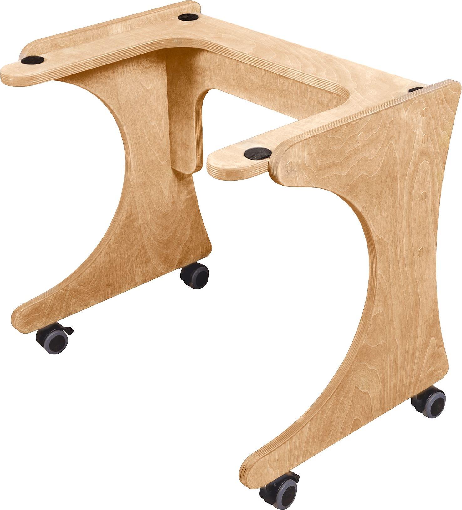 RelaxSensation Rolltisch "ManuTherm", Natur