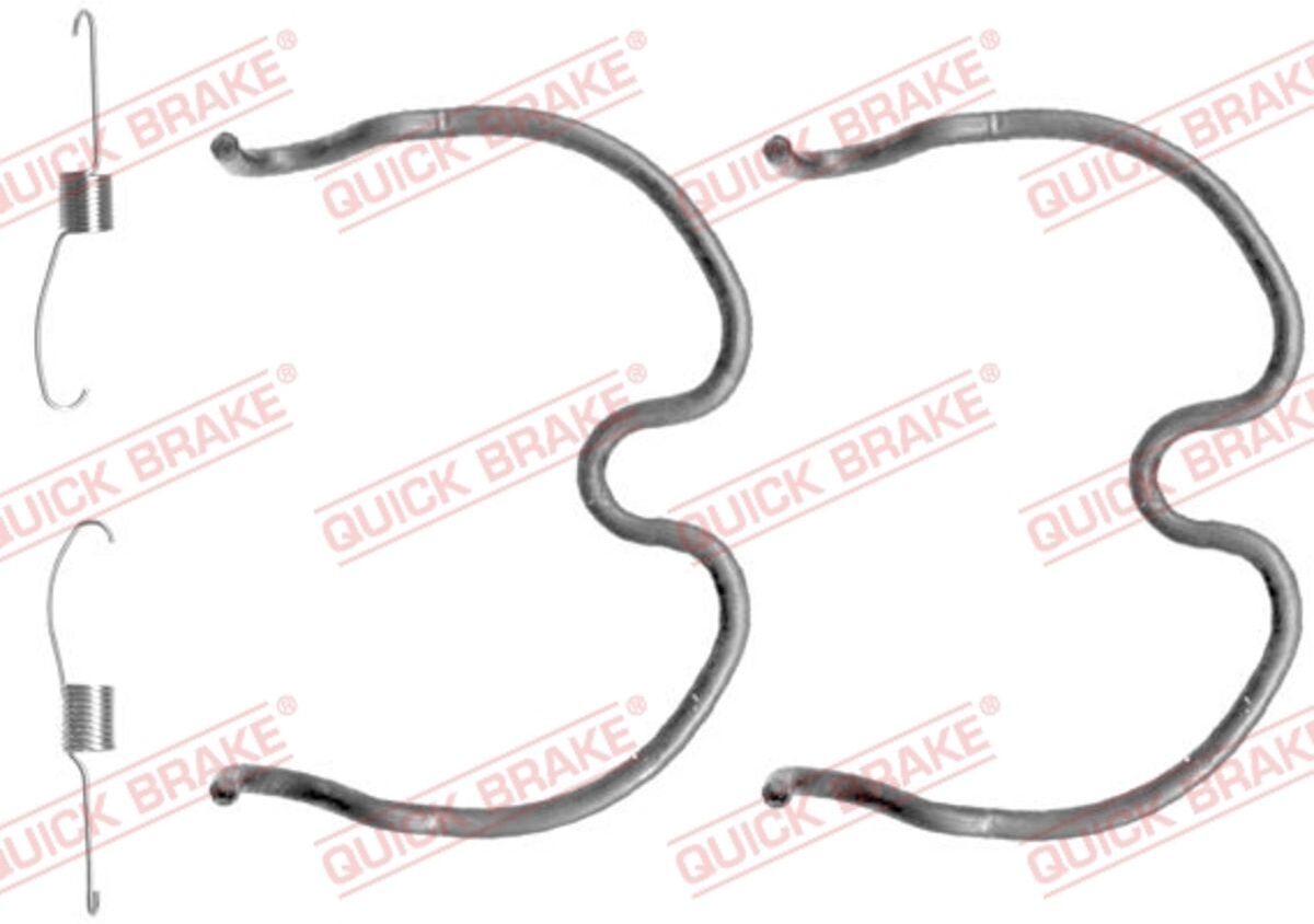 Quick Brake Set di accessori, ganasce dei freni 105-0837