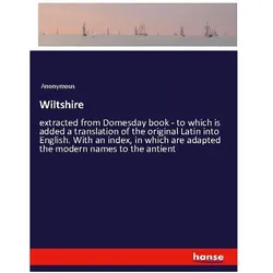 Wiltshire, Belletristik von Anonymous