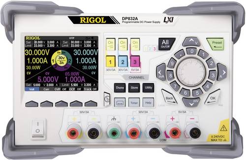 Rigol DP832A Labornetzgerät, einstellbar 0 - 30 0 - 3A 195W Anzahl Ausgänge 3 x