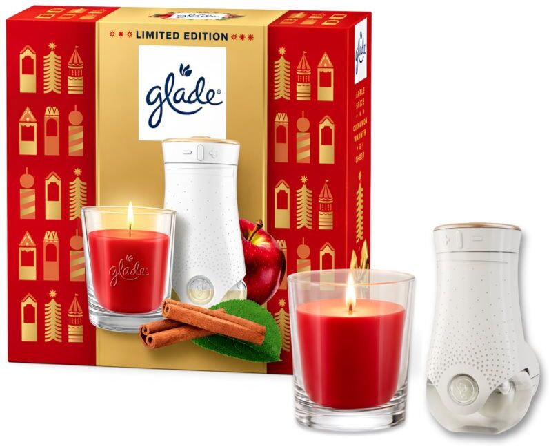 GLADE ONE Twinkling Apple & Cinnamon coffret cadeau de Noël
