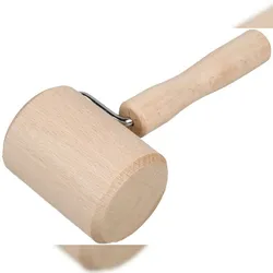 Gravidus Eckenroller Teigrolle zylindrisch aus Holz für Backblech Ecken