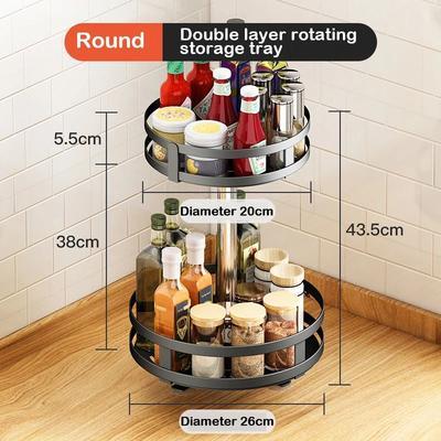 Inspire Essentials 360 Rotating Spice Organizer Turntable 2