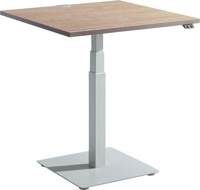 Schäfer Shop Select Beistelltisch FLEXXAS, elektrisch höhenverstellbar, ergonomisch, B 800 mm, Eiche
