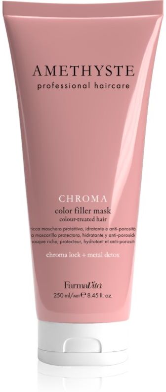FarmaVita Amethyste Chroma masque nourrissant régénérant pour cheveux colorés 250 ml
