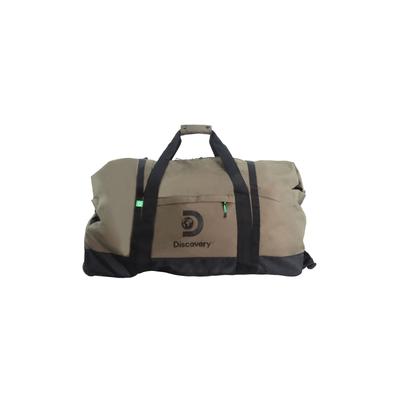 Umhängetasche DISCOVERY "Drive", Damen, Gr. B/H/T: 75cm x 54cm x 75cm, grün (khaki), Kunstfaser, Taschen Umhängetasche, aus RPET Polyester