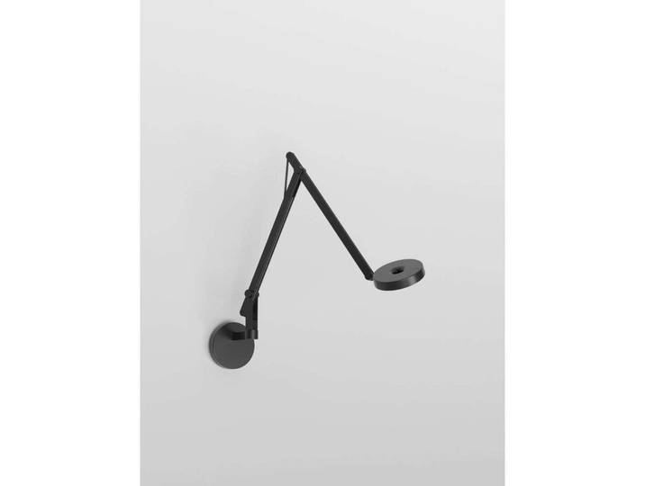 String W2 Wandleuchte, DTW, matt/schwarz - Rotaliana - Wohnzimmer