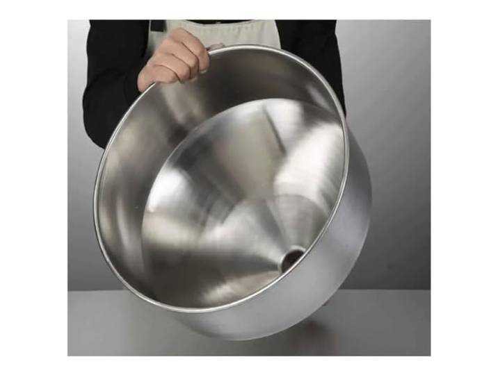 NETFEN Trichter, Edelstahl 304, for Eindicken Von Getreide, Lebensmitteln, Industriellen Raffinationsmaschinen, Trichter, 30 cm Durchmesser, Fassungsvermögen: 10 Liter, Silber (Size : A)