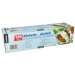 Alufolie 150 m x 30 cm in Faltschachtel