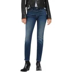 MAC Jeans Rich Slim Chic aus mittelblauen Tencel Stretch-D34 / L28
