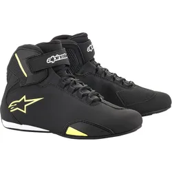 Alpinestars Sektor, Schuhe - Schwarz/Neon-Gelb - 12 US