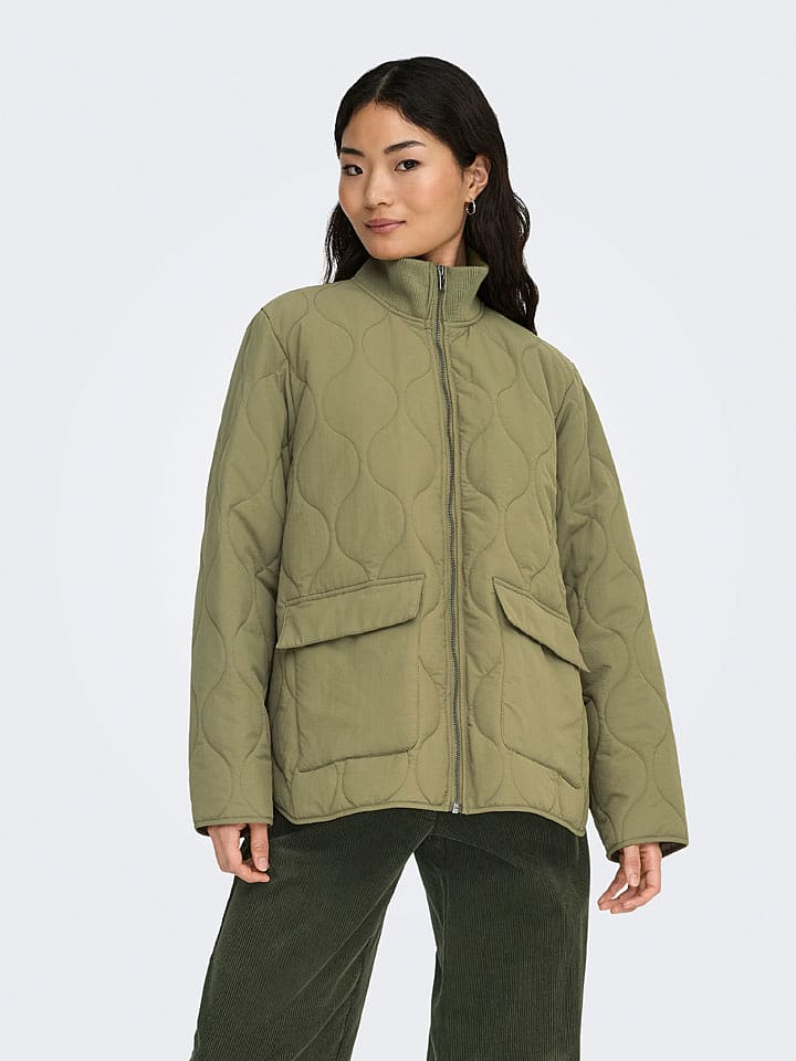 JDY Steppjacke "Raya" in Grün - XL