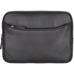 Dermata Laptophülle Business Tablettasche 13" schwarz - 22