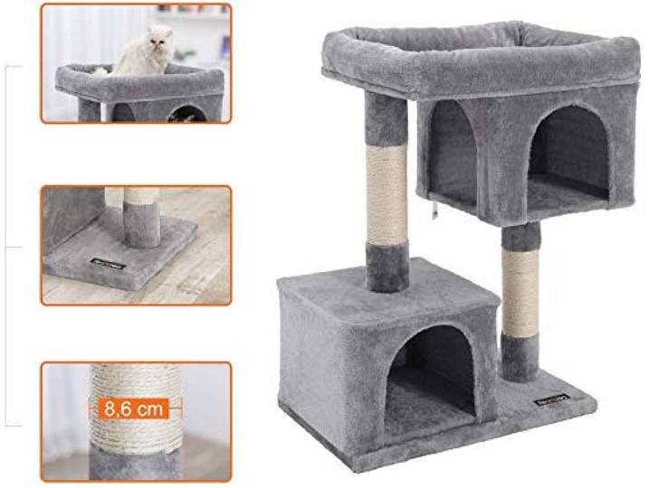Feandrea Krabpaal, 79,6 cm, Kattenhuis voor Grote Katten tot 7 kg