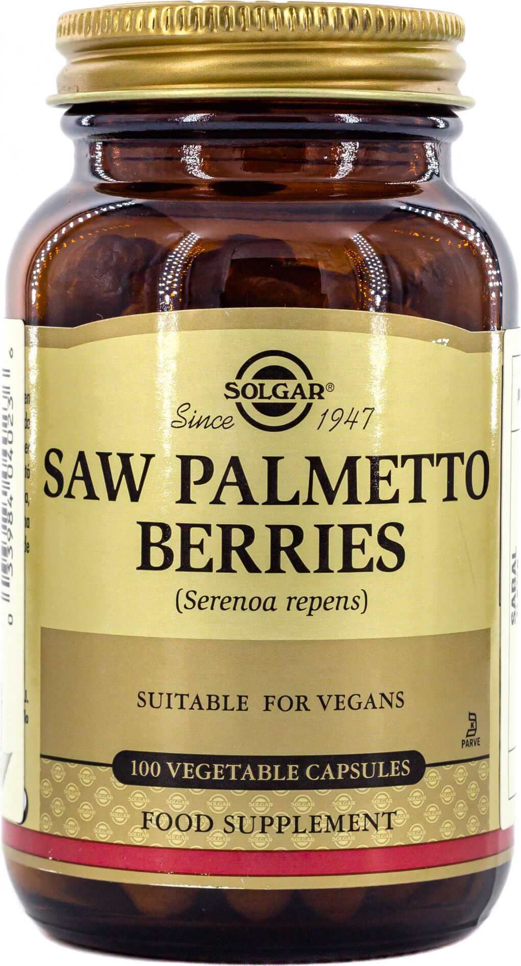 Solgar Saw Palmetto Repens Berries 100 Capsules