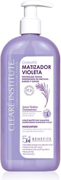 CLEARÉ INSTITUTE Champú Matizador Violeta