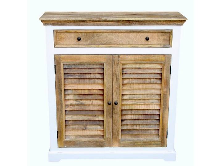 Main Möbel Kommode Kommode 109x111cm 'Nizza' Mango weiß natur