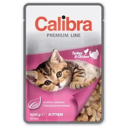 CALIBRA Cat Premium Kitten Pute und Huhn 100g