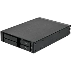 Silverstone SST-FS202B-V2 - Aluminium Trayless Hot Swap Mobile Rack Backplane / Internal Hard Drive, SSD + Festplatte Zubehör