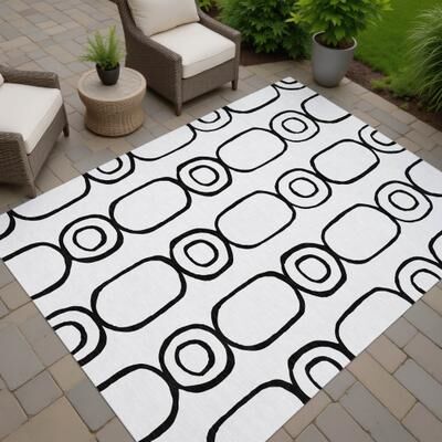 Addison Rugs Machine Washable Indoor/ Outdoor Modern Vibe Chantille Rug
