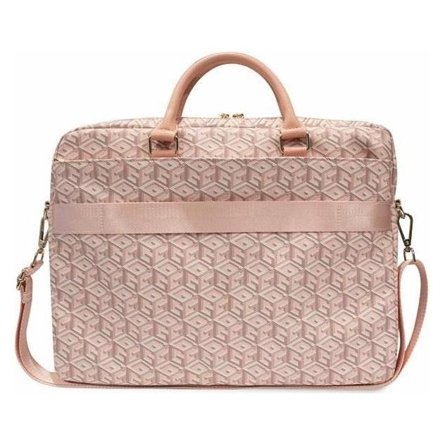 Guess PU G Cube Computertasche 15|16" Rosa (16") (GUCB15HGCFSEP)