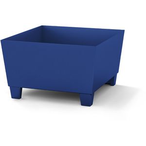 asecos Auffangwanne 9844, aus Stahl, 88,5 x 81,5cm, unterfahrbar, 217 Liter