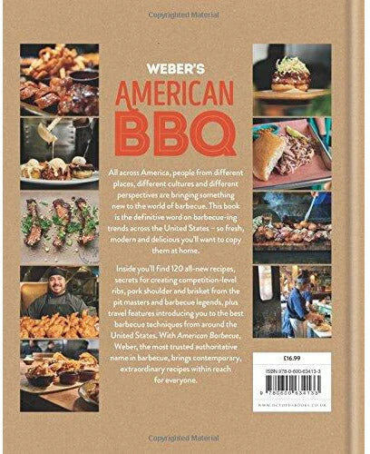 Hamlyn Weber's American Barbecue by Jamie Purviance - Paperback Cookbook - 120+ Modern American BBQ Recipes -