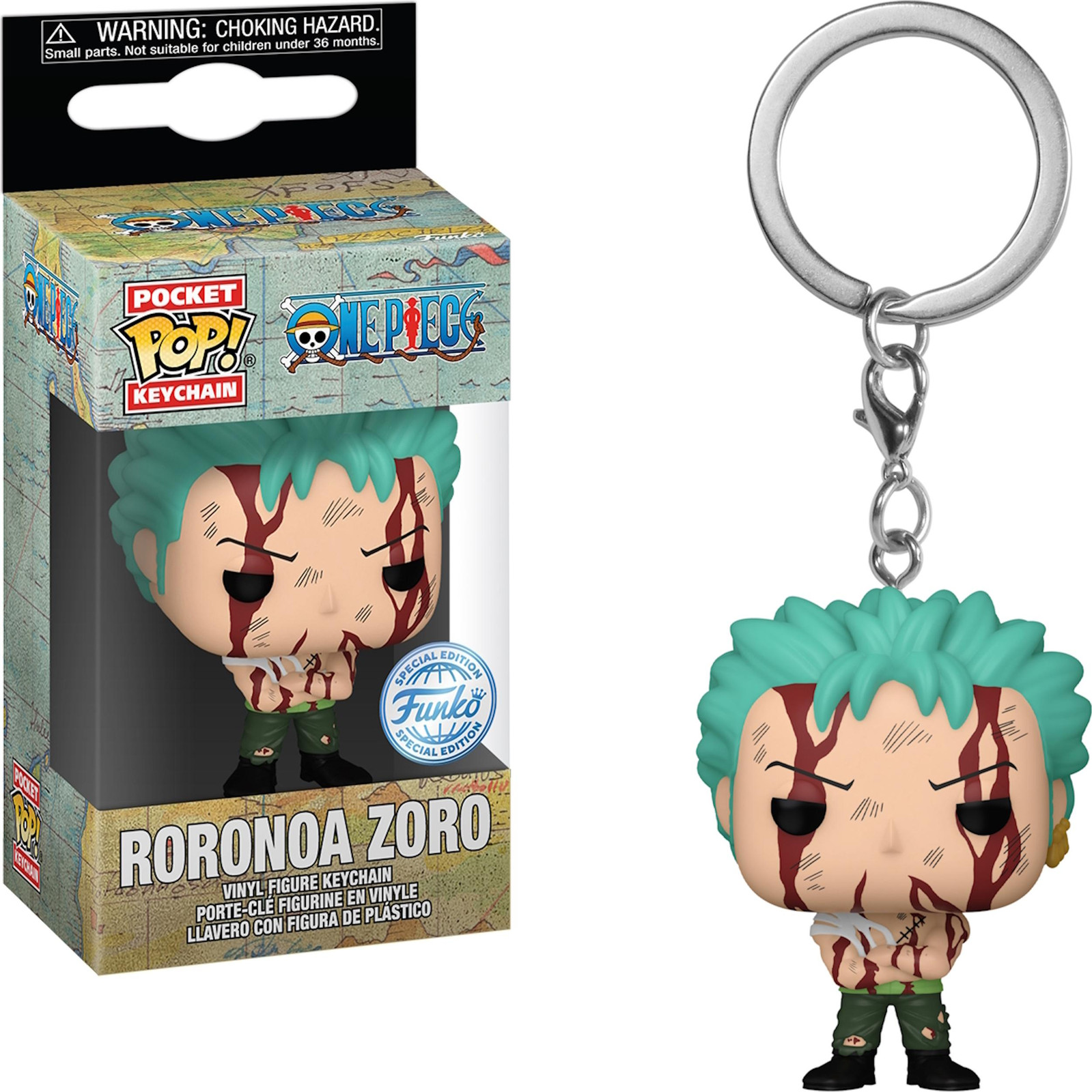 Funko Pocket POP! Sleutelhanger One Piece - Roronoa Zoro