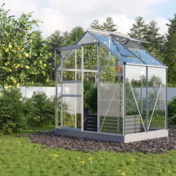 Vitavia Gewächshaus "Planet 2500" inkl. Fundament,aluminium,2,5 m2