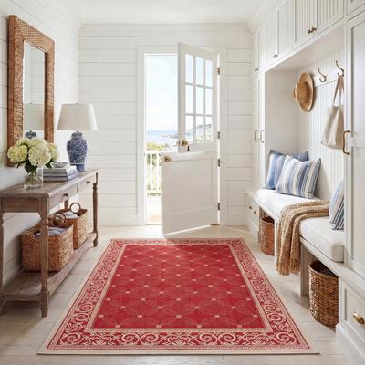 SAFAVIEH Courtyard Laurene Waterproof Patio Backyard Rug