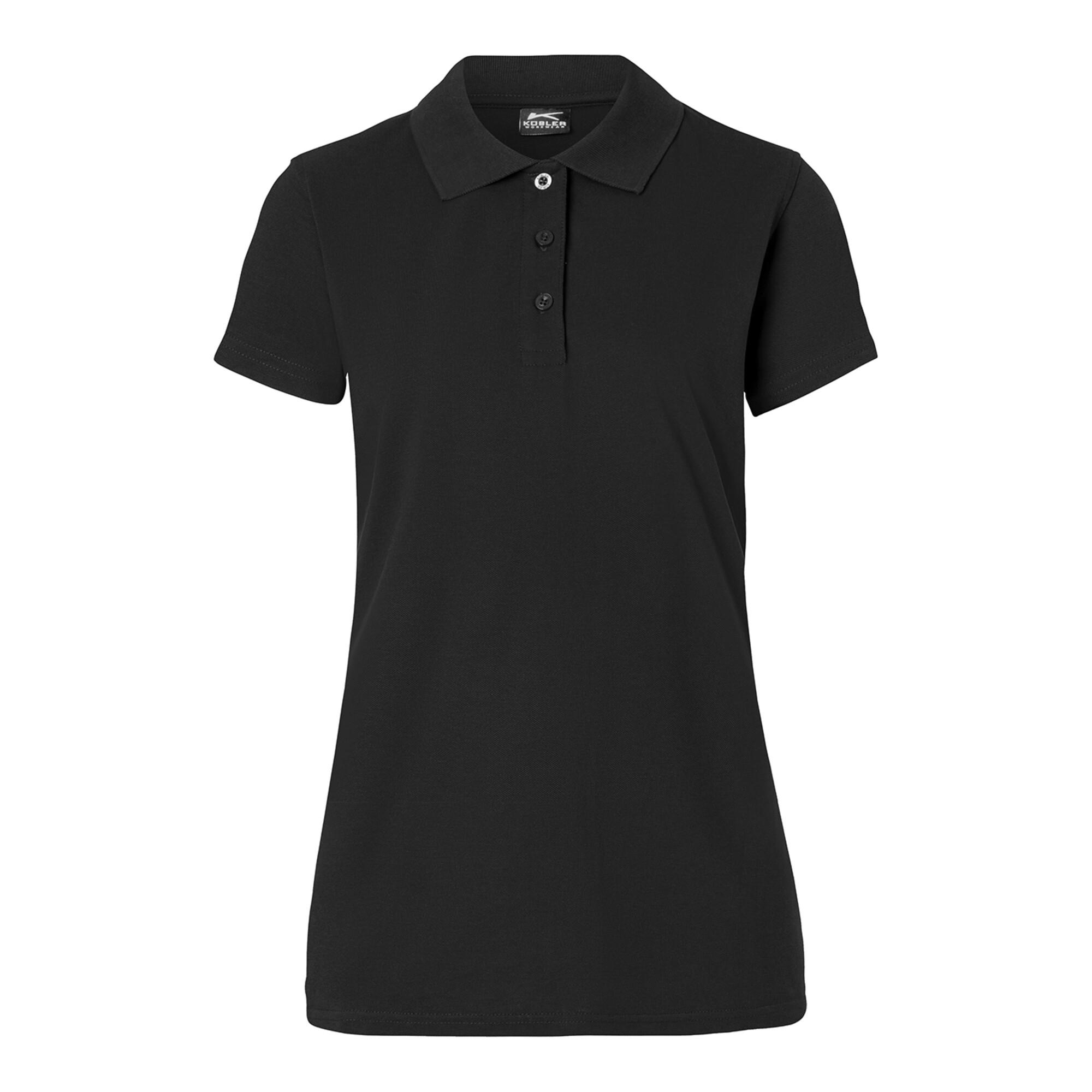 KÜBLER Shirts Polo Damen schwarz 3XL ; Kübler Workwear (5233 6207-99-3XL)