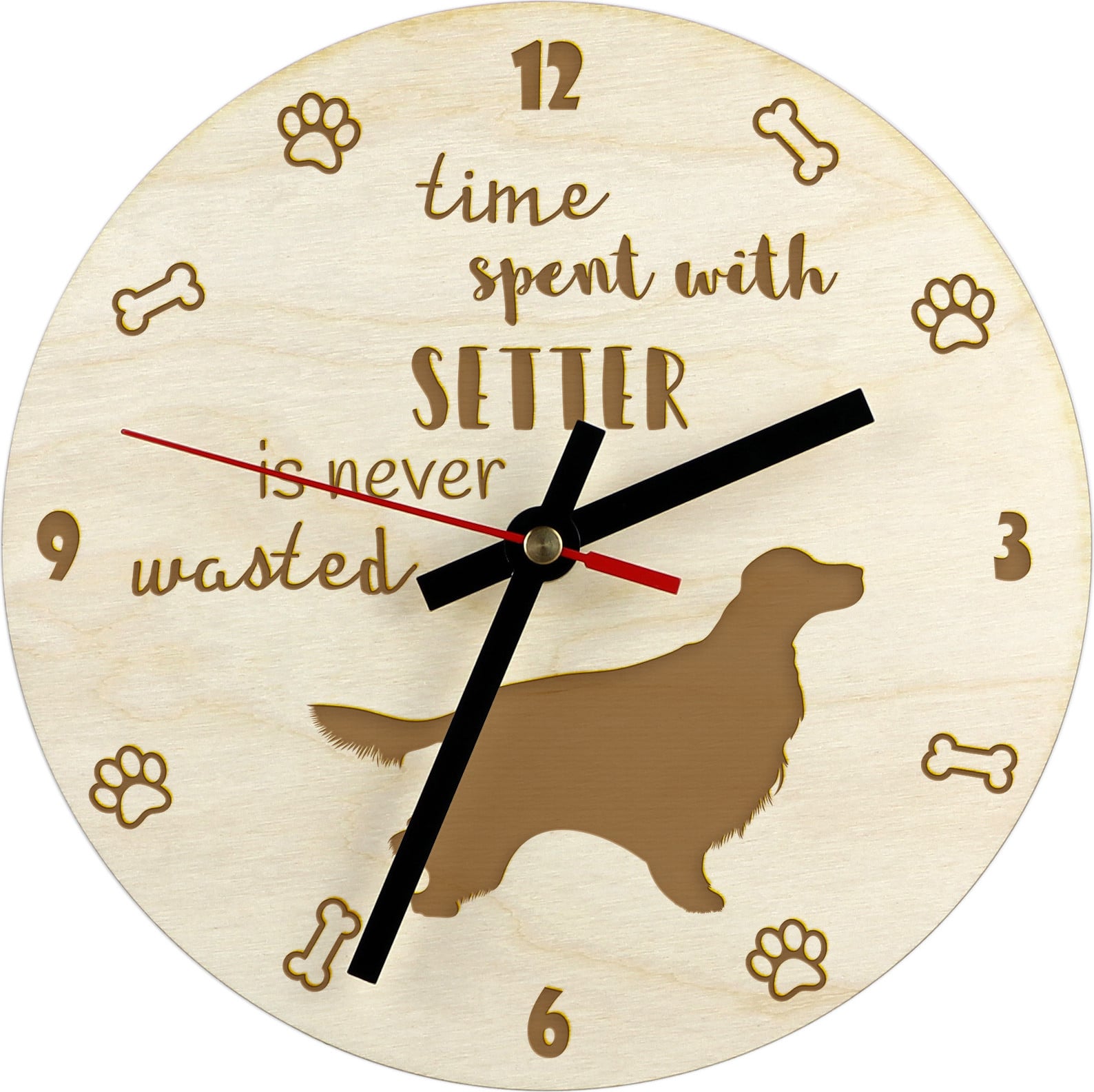 Art-Dog Klok Engelse setter