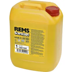 synthetischer, REMS mineralölfreier Sanitol Gewindeschneidstoff 5l Kanister