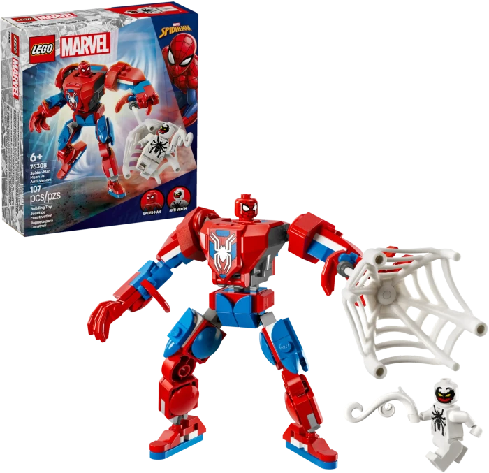 LEGO Marvel 76308 Spider-Man Mech vs. Anti-Venom