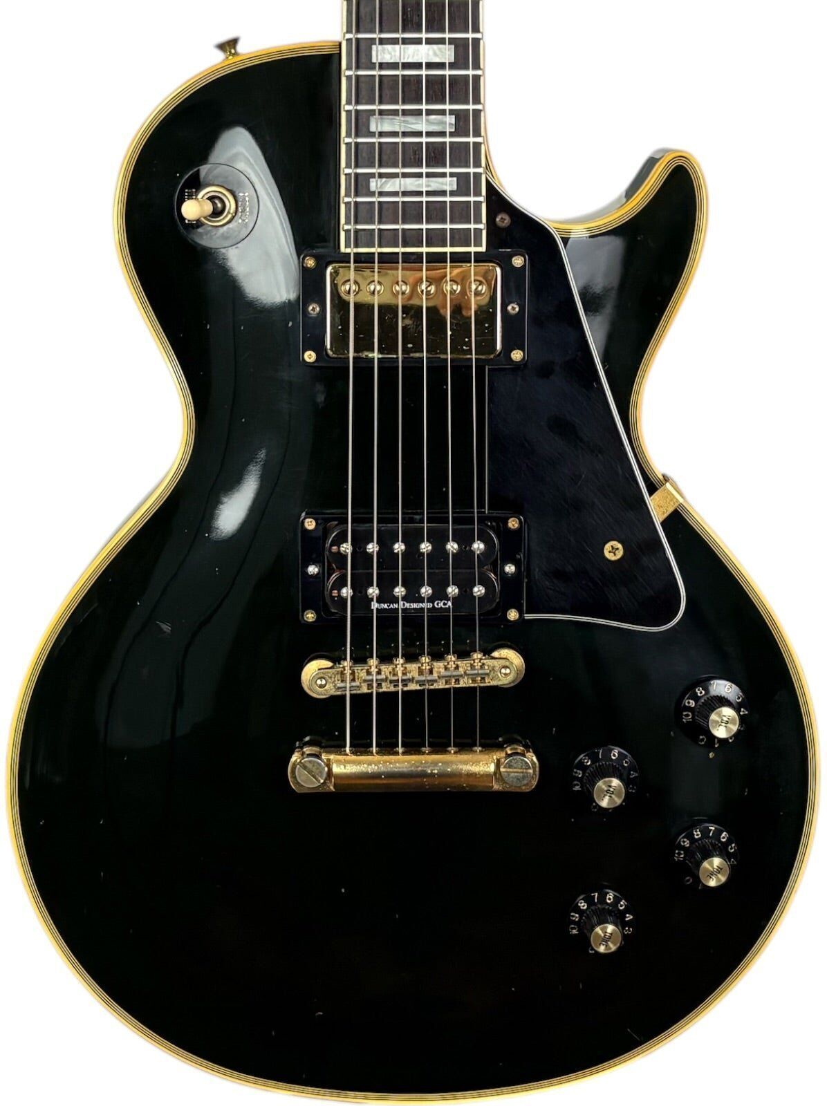 Greco EGC-480 Les Paul Custom 1990 - Ébène   Ebony - Refurbished