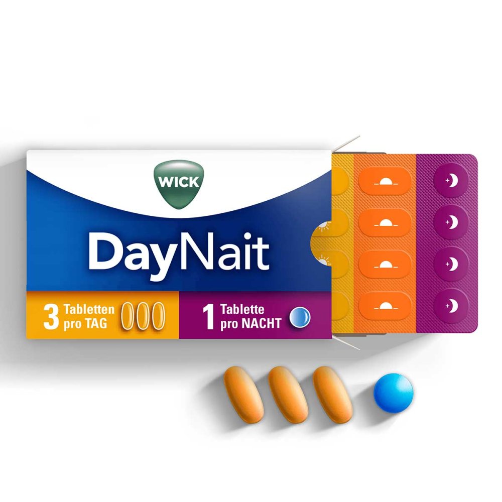 WICK Pharma - Zweigniederlassung der Procter & Gam Wick Daynait Filmtabletten 14202428
