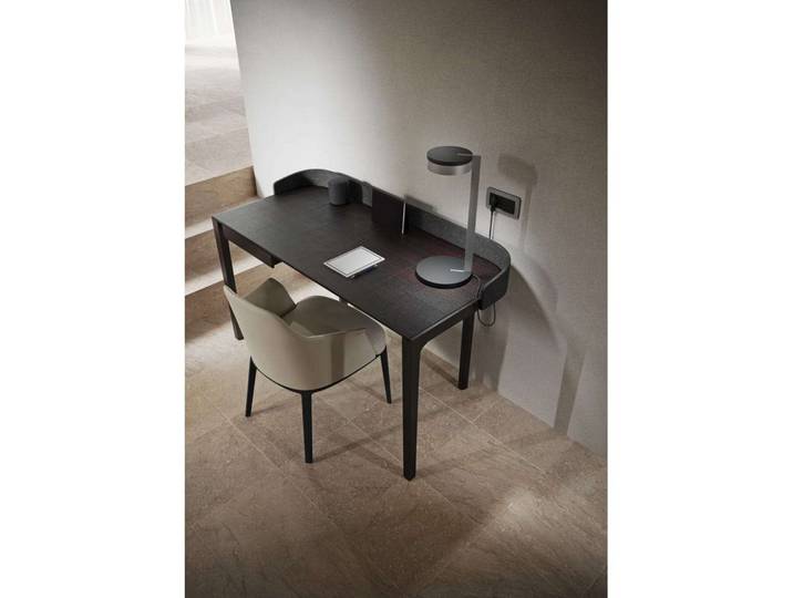 Lampe de table Blade T2 Slim, noir/argent, 55 cm - Light-Point LIGHT-POINT Design by Studio F.A. Porsche - Salon / séjour - Aluminium