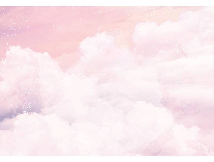 Tapete DREAM 1 Stück vliesfaser rosa 152x1x104cm