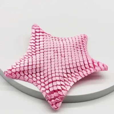 Multisell Products Hub Ocean Themed Movable Joints Starfish Desk Toy Ornament, Kawaii Room Decor Gift pink