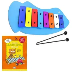 keepdrum Fisch Glockenspiel mit Lilli's Glockenspiel Schule mit CD (Deutsch)