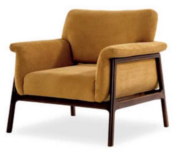 Sessel Für Wohnzımmer Luxus Moderne Design Hoz mit Textil Lounge Club