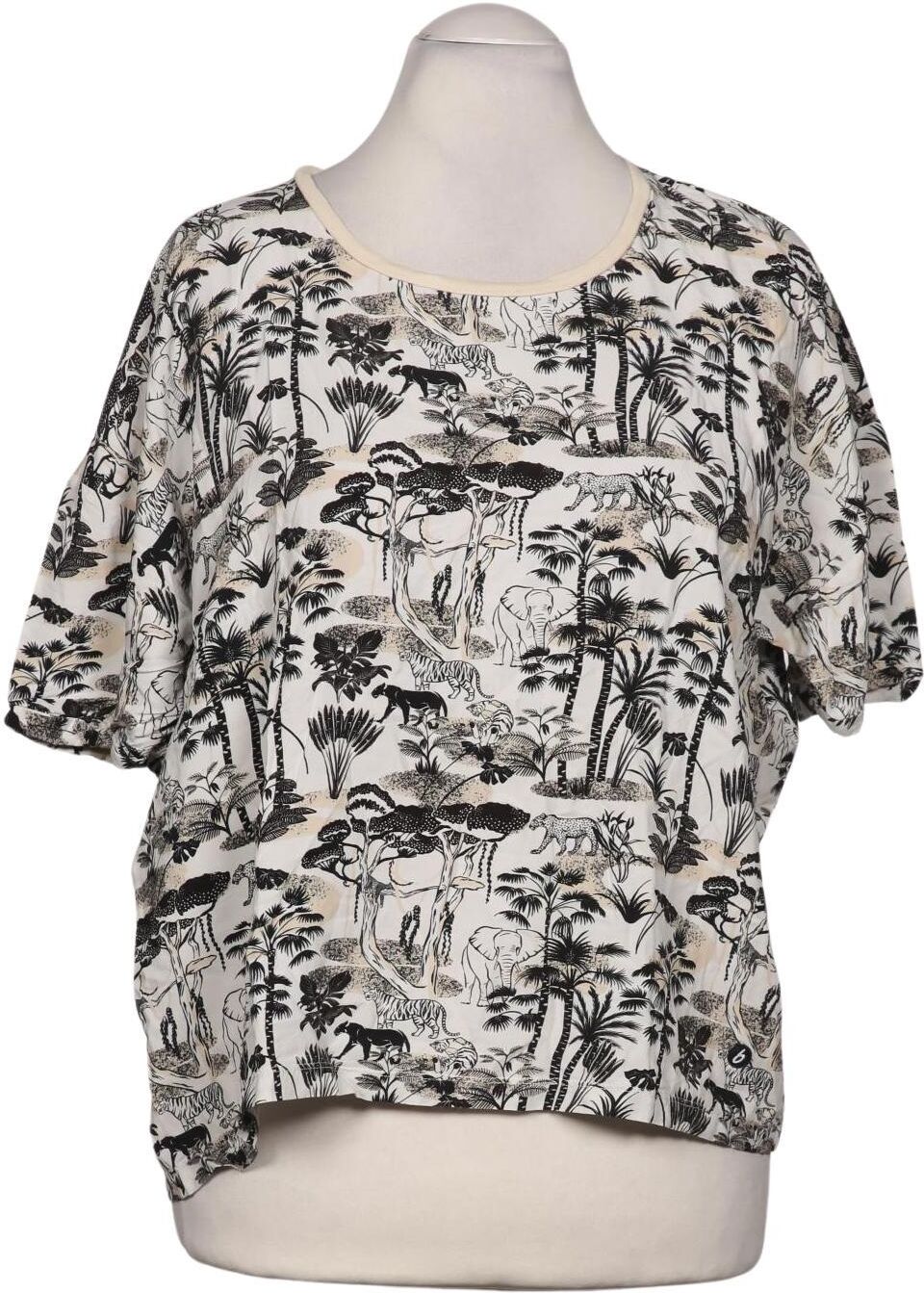 Brava Fabrics Damen Bluse, Mehrfarbig, Gr. XL, Viskose - Second Hand