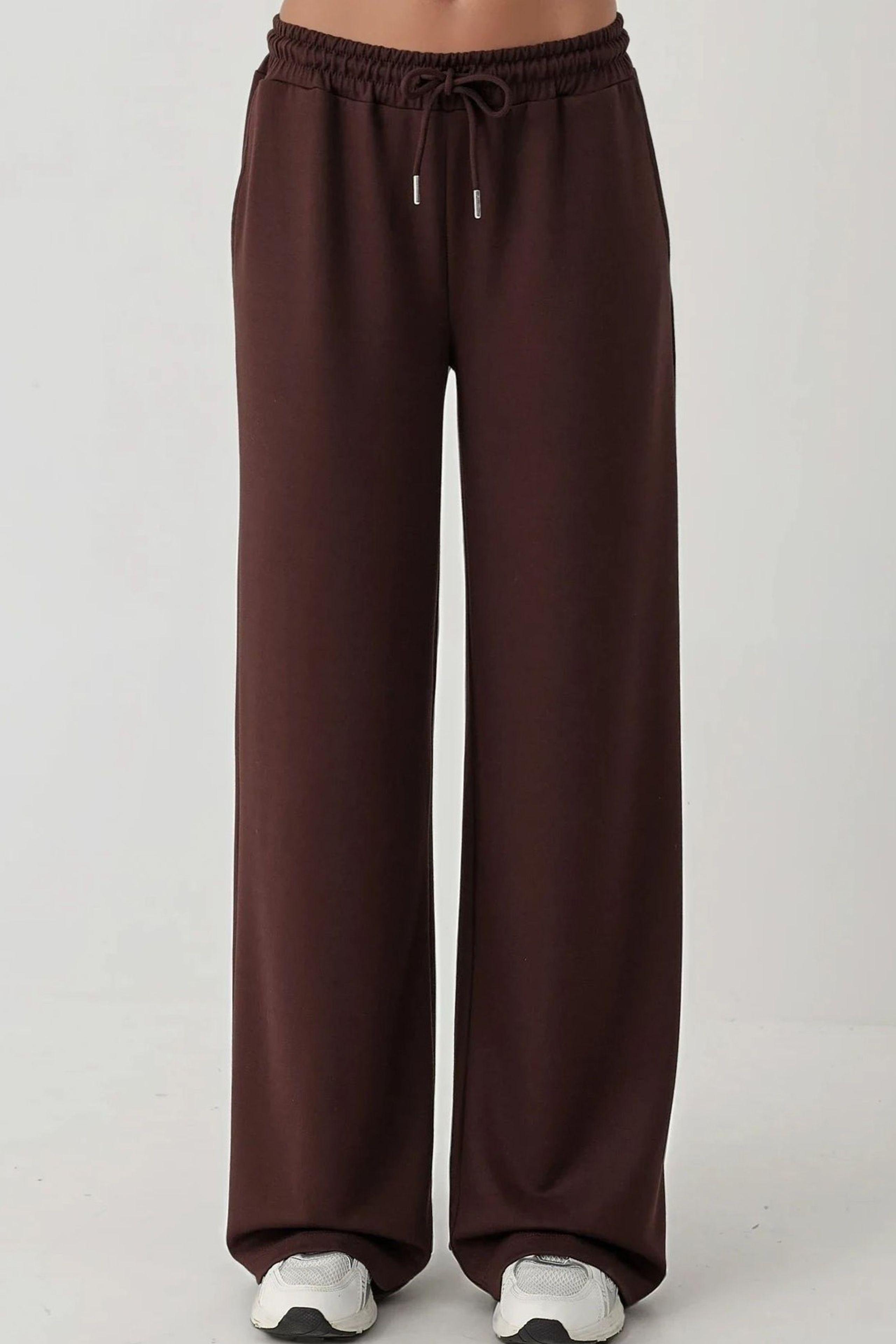 Weiche Modal Touch Weite Beinform Sweatpants