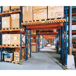 META Regalbau 76034 Palettenregal Stahl verzinkt Verzinkt