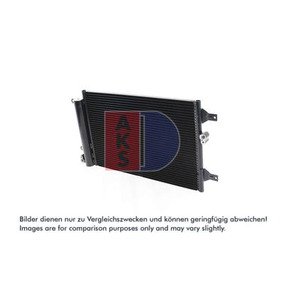 AKS DASIS Kondensator, Klimaanlage 092710n für Ford VAG