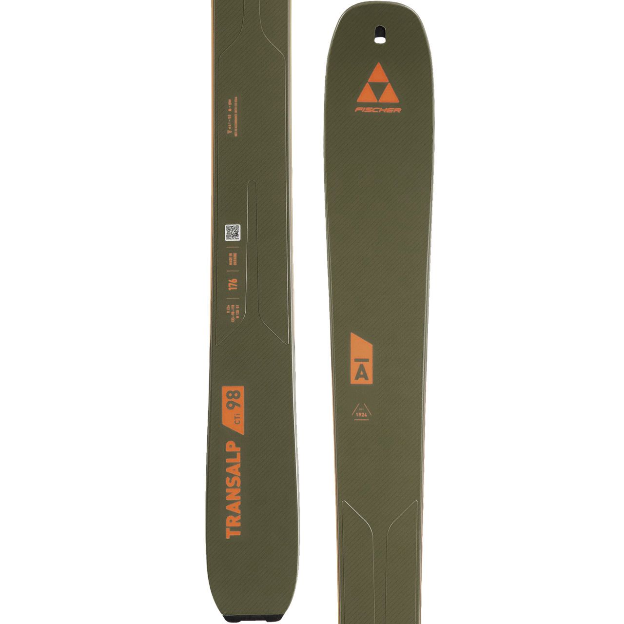 Fischer Transalp 98 CTI olive/orange - 183 cm