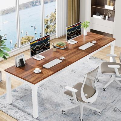 OEM 78.7 Inches Extra Long Computer Desk 2 Person Desk, Double Long Desk, Workstaion for Home Office